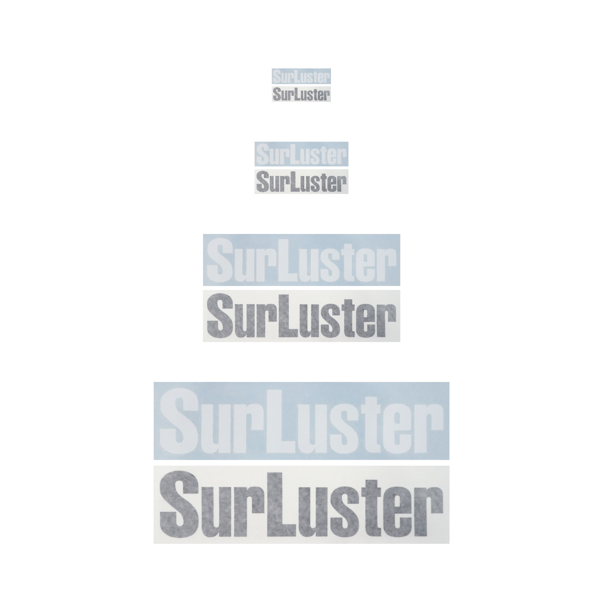 SurLusterロゴ カッティングシール– SurLuster公式オンラインショップ