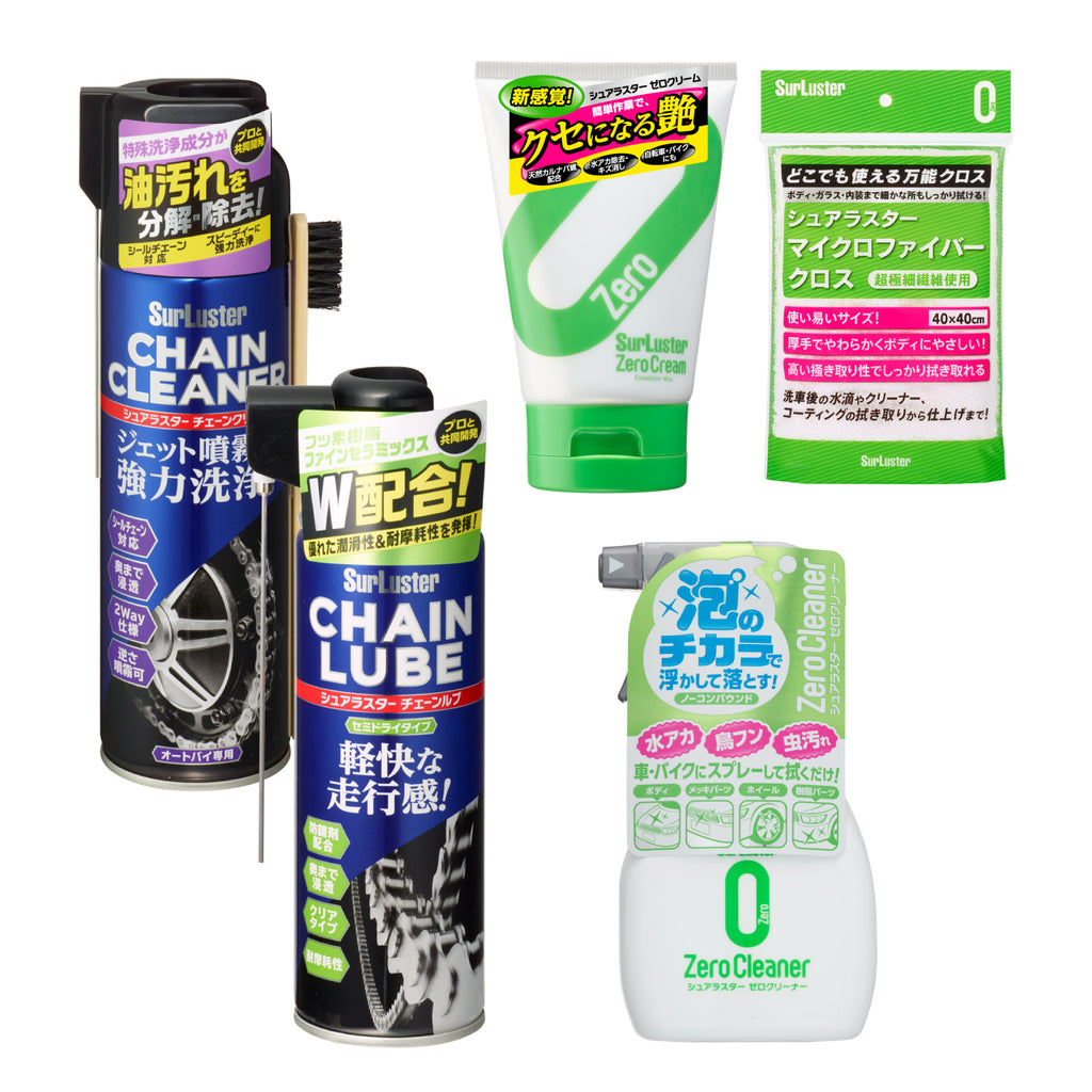 自転車洗車セット（水無し洗車） – SurLuster公式オンラインショップ