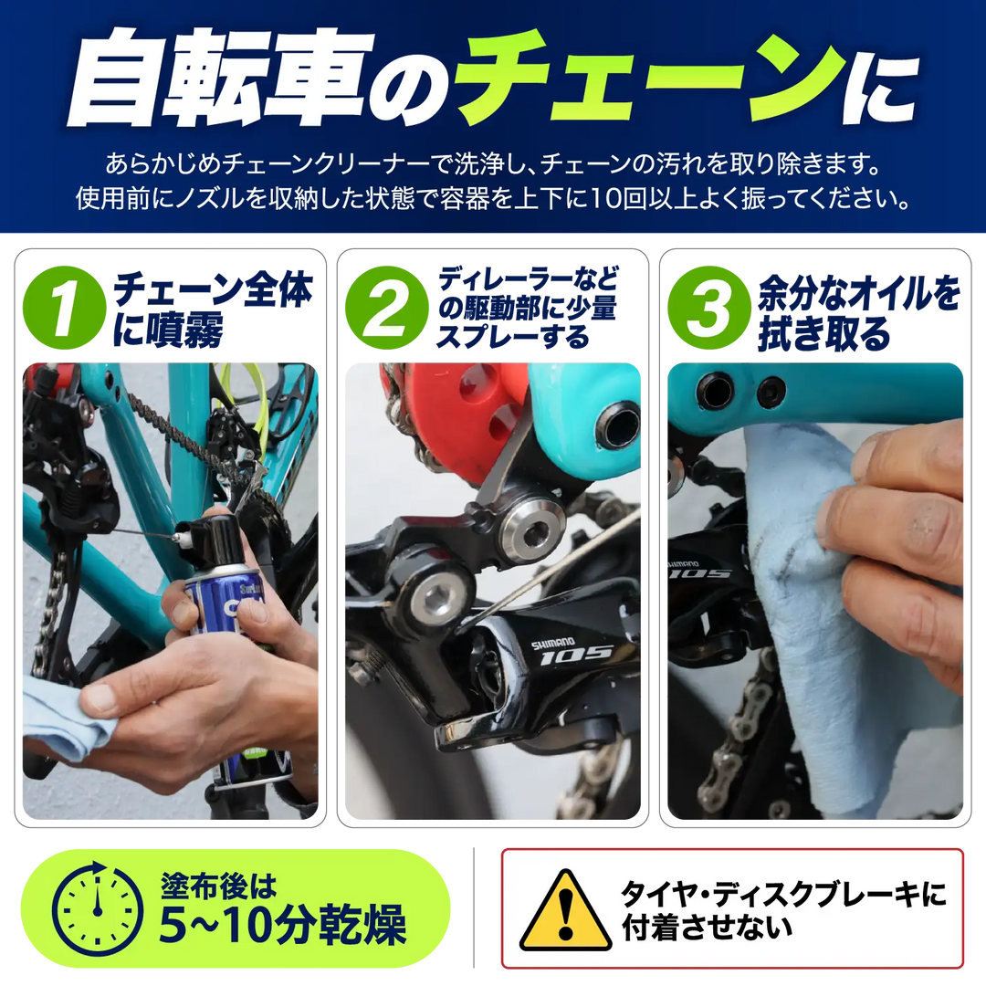 チェーンルブ［セミドライタイプ］ – SurLuster公式オンラインショップ