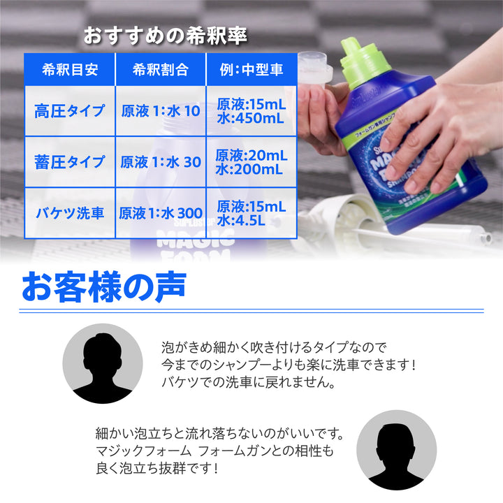 マジックフォーム シャンプー – SurLuster公式オンラインショップ