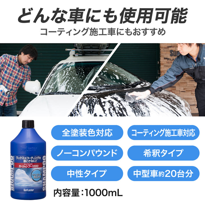 カーシャンプー 白に黒用 販売