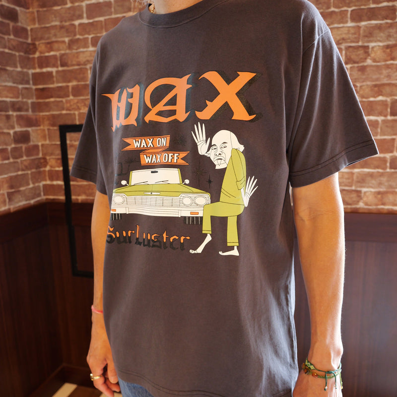 Wax On Wax Off Tシャツ ヴィンテージブラック